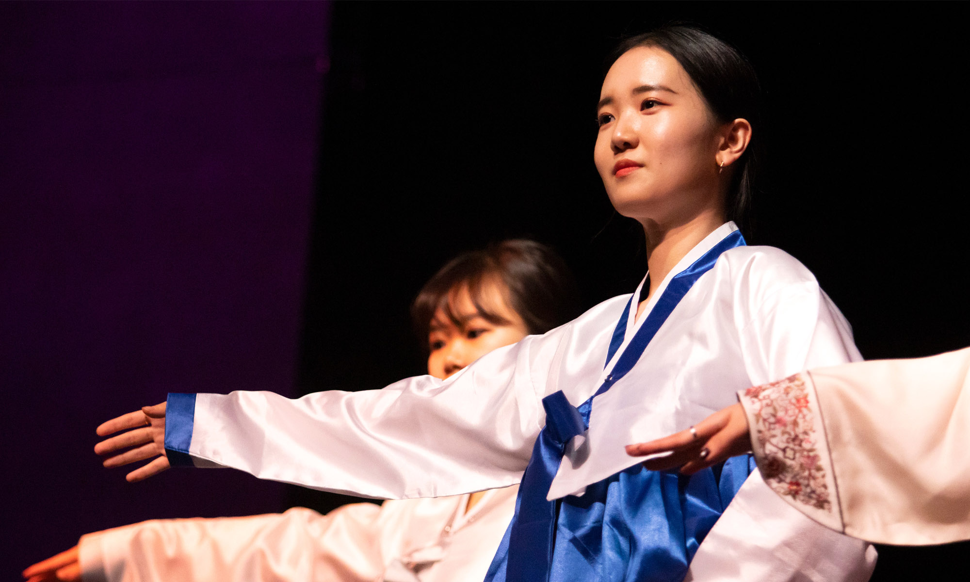 Traditional Japanese dancers perform at Lawrence's Cabaret